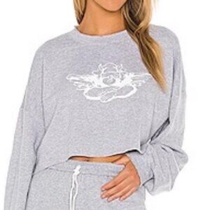 Boys Lie Match Made In Heaven Cropped Sweatshirt